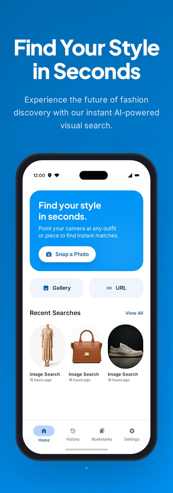 Find your style in seconds